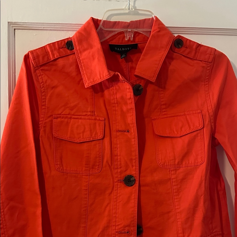 Talbots Montauk Twill Jacket, Size XS *FINAL PRICE DROP* - Picture 4 of 8
